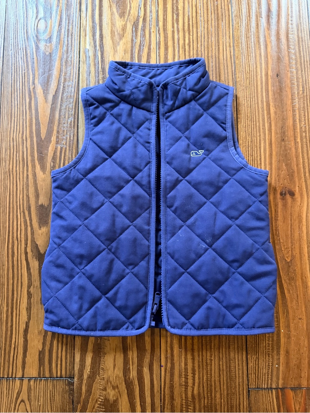 Vineyard Vines Quilted Vest in Navy